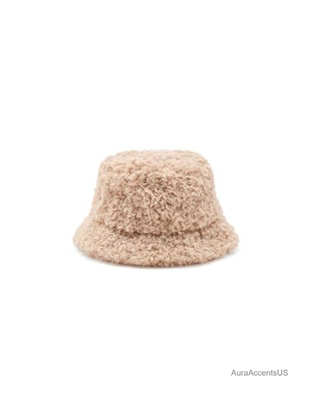 Fluffy Faux Fur Bucket Hat Pull-On Cozy Winter Accessory